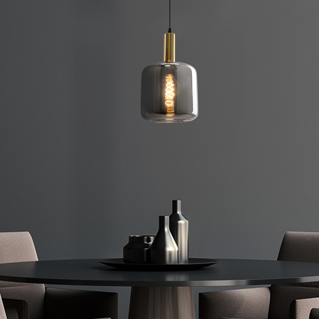 Design fönsterlampa grå, Keanu