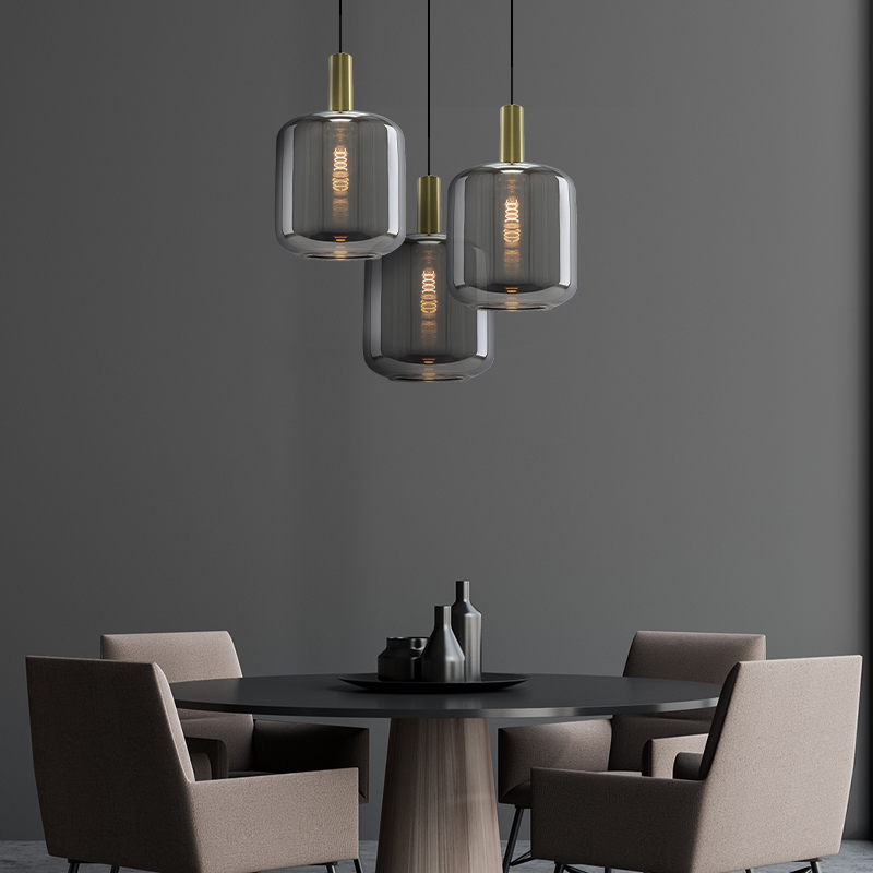 Modern fönsterlampa grå, Keanu