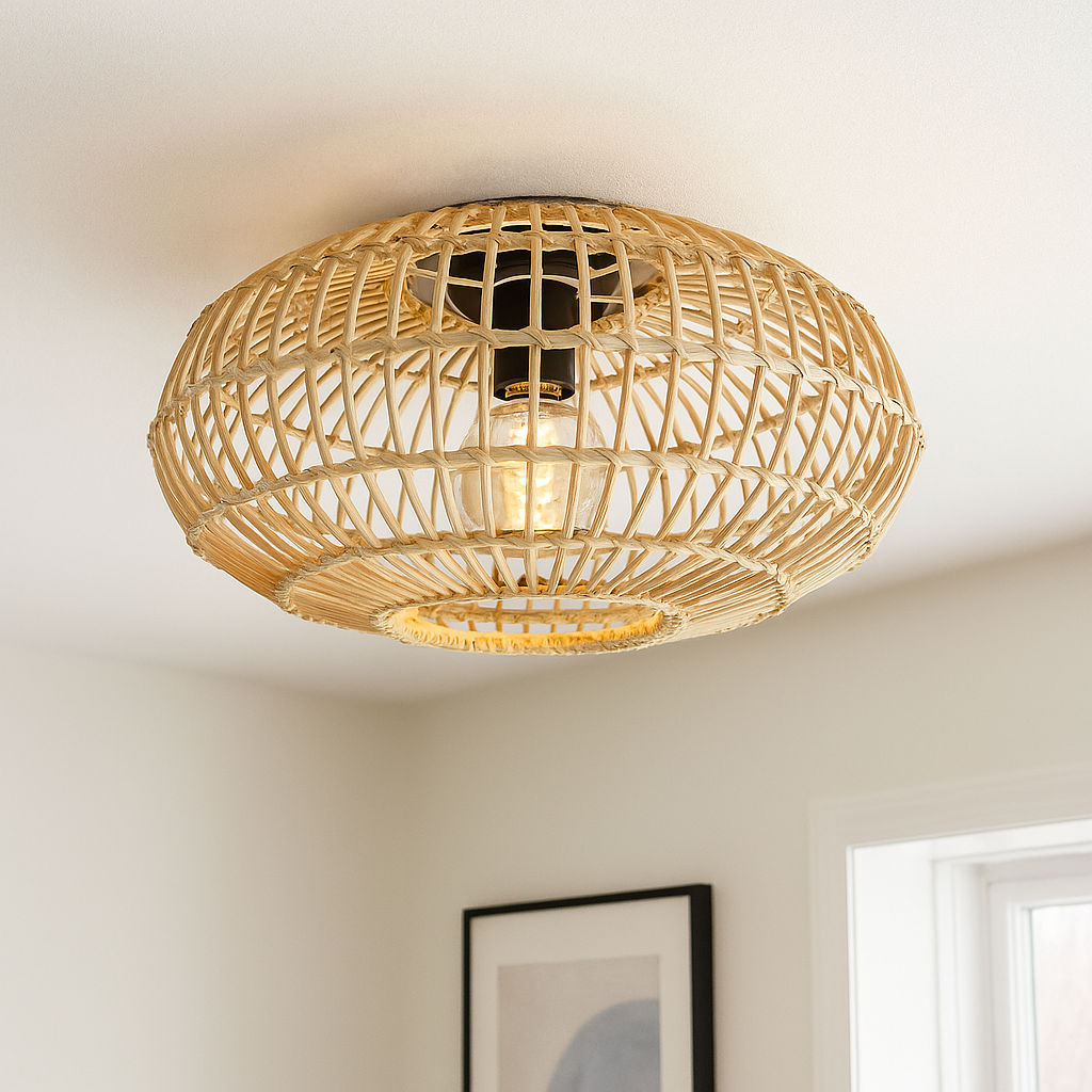 Rustik plafond brun, Emilio