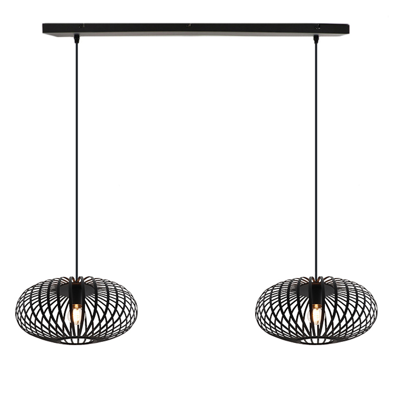 Industri fönsterlampa svart, Lieve