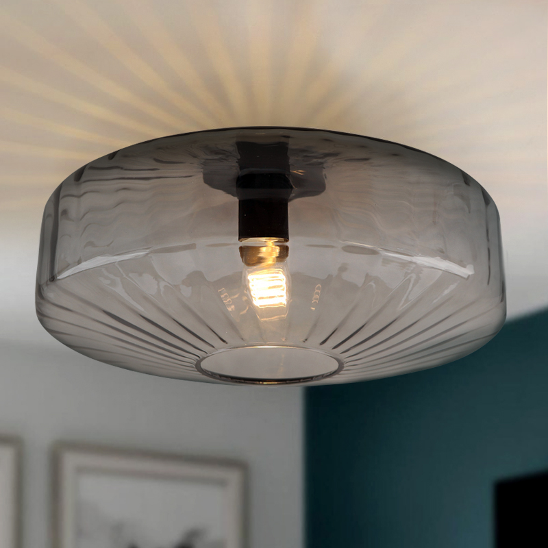 Design taklampa grå, Sevda