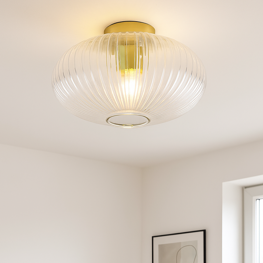 Design taklampa transparent, Charlois