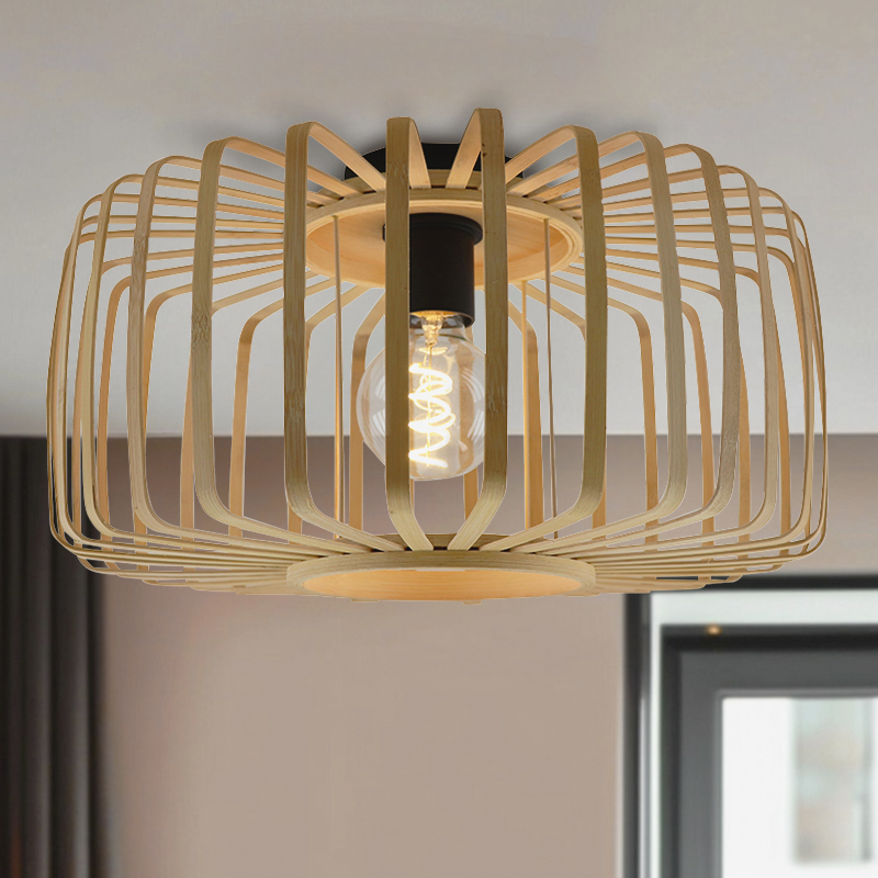 Bambu taklampa brun, Tina