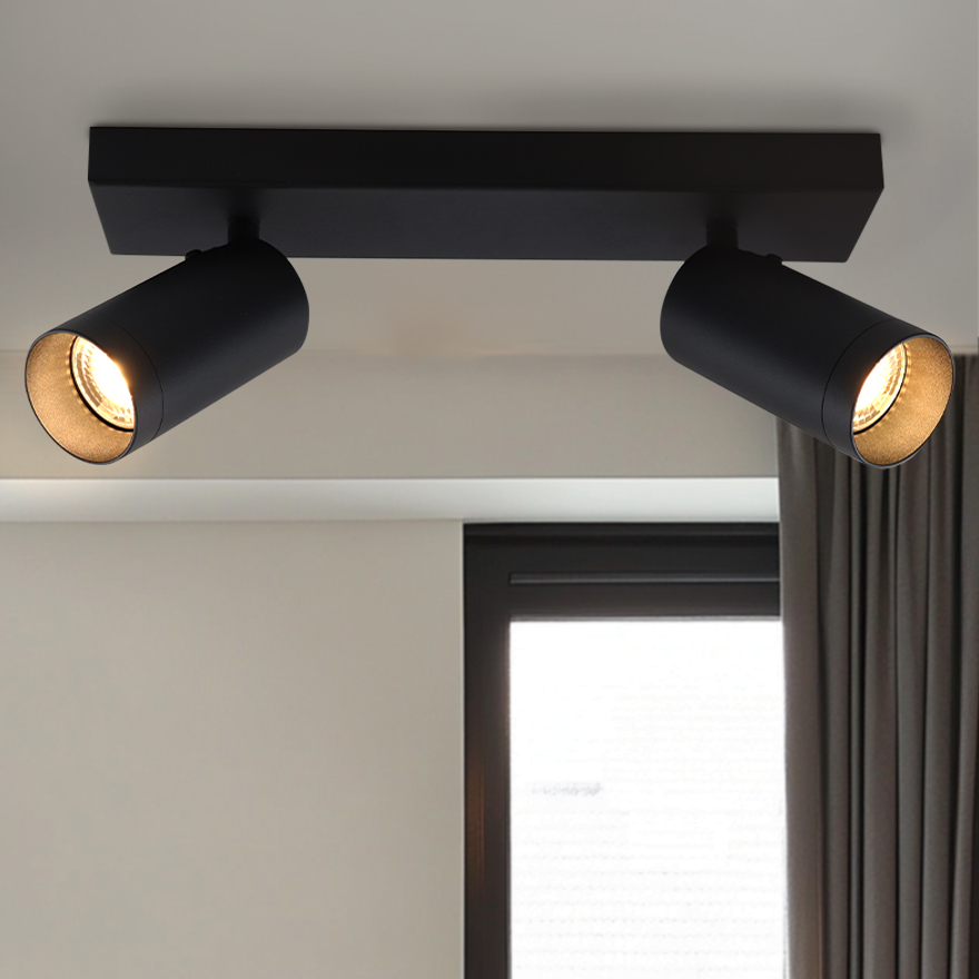 Modern spotlight tak svart, Nadi