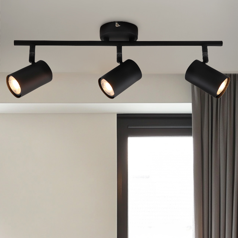 Modern spotlight tak svart, Elena