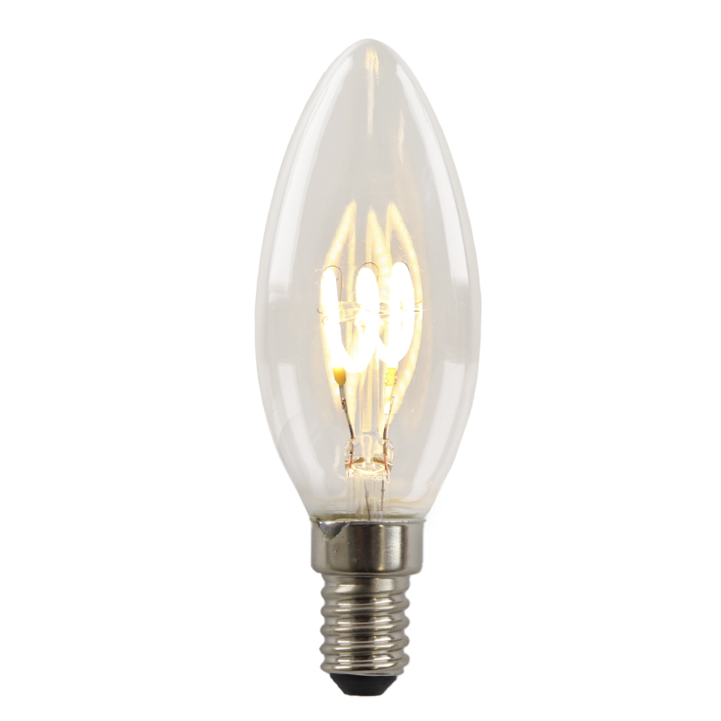 Dimbar Olucia E14 kronljuslampa LED Tuelo, 2W, 2700K