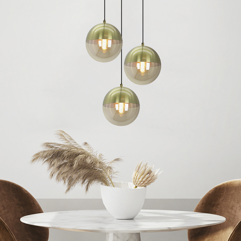 Design fönsterlampa bärnstensfärgad, Nalini