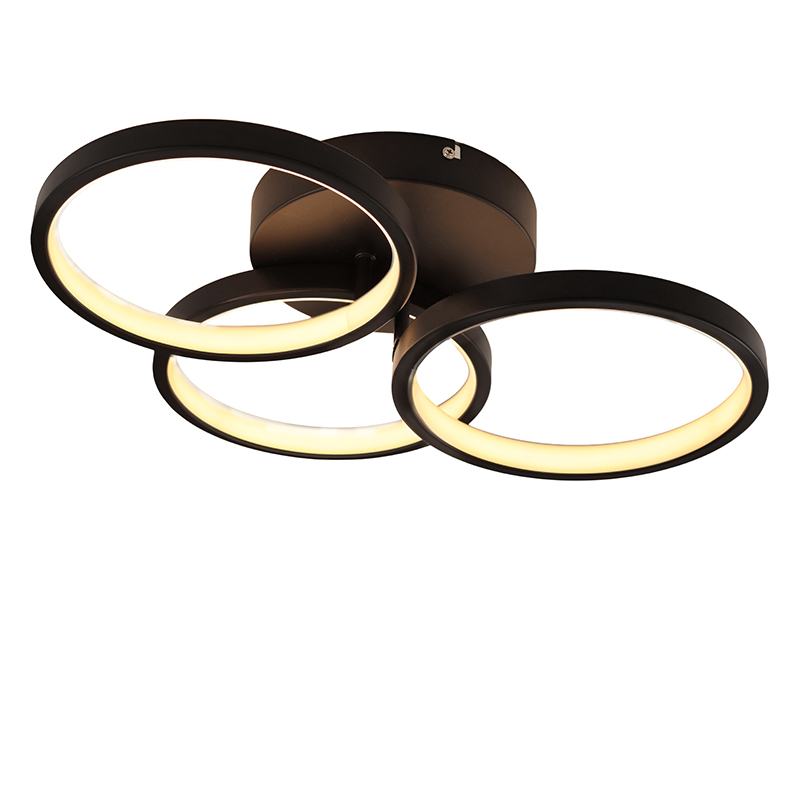 Modern plafond svart, Giorgio