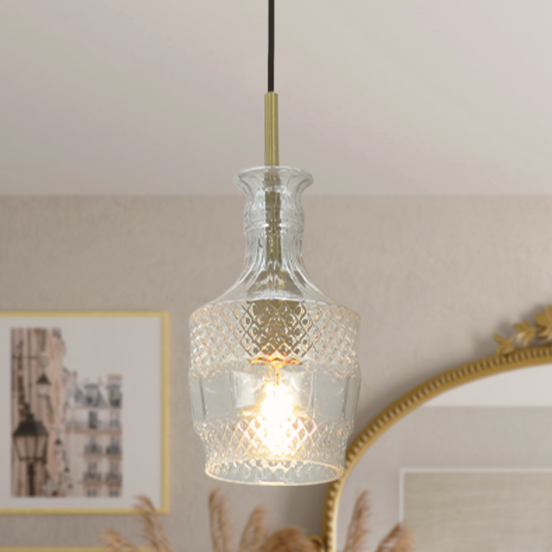 Design fönsterlampa transparent, Danny