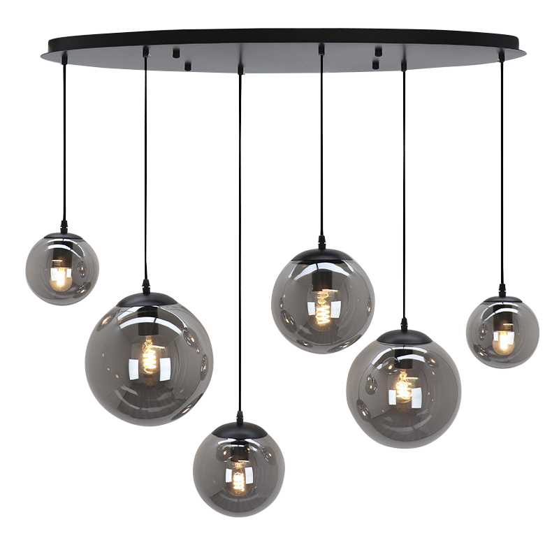 Design fönsterlampa grå, Dolf