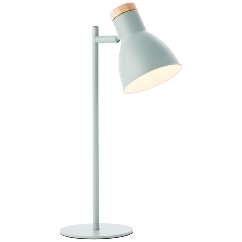Trä bordslampa grön, Malu