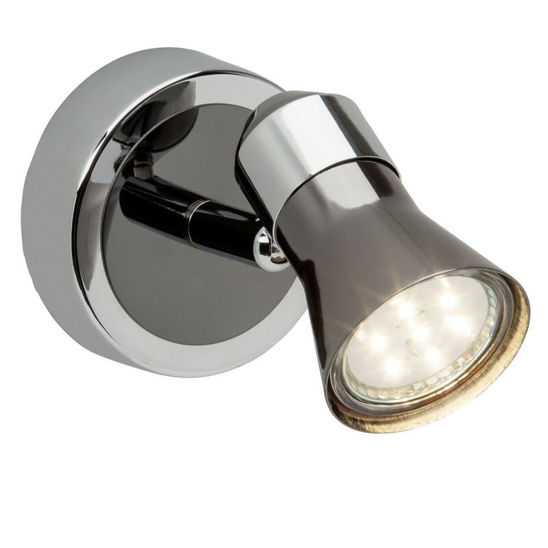 Metall vägglampa krom, Levijn