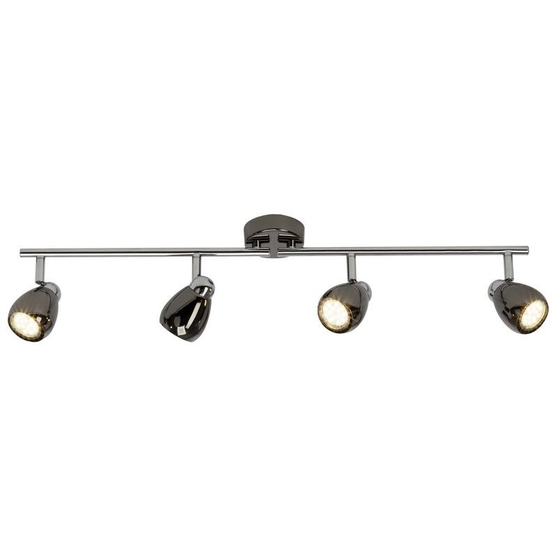 Metall taklampa svart, Khadra, 3W, 3000K LED