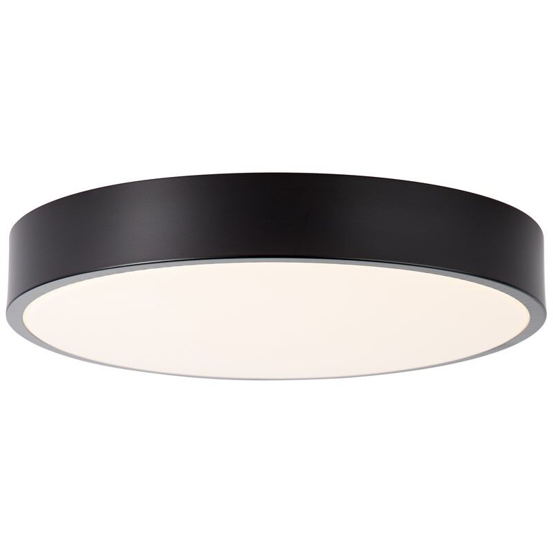 Modern plafond svart, Asude, 12W, 3000K LED