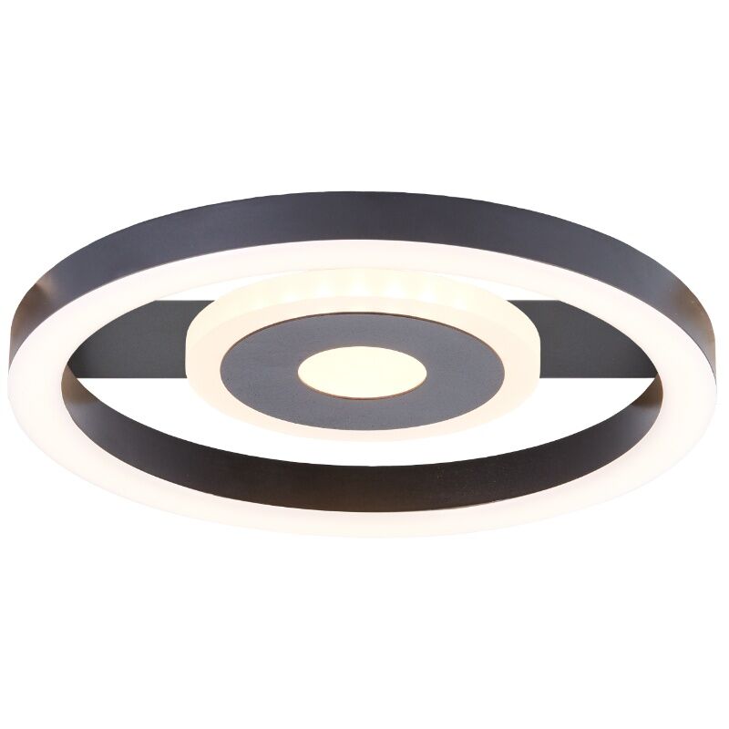 Design plafond svart, Konrad, 9W, 3000K LED