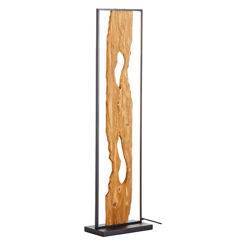 Rustik golvlampa brun, Raynor, 20W, 3000K LED, med brytare