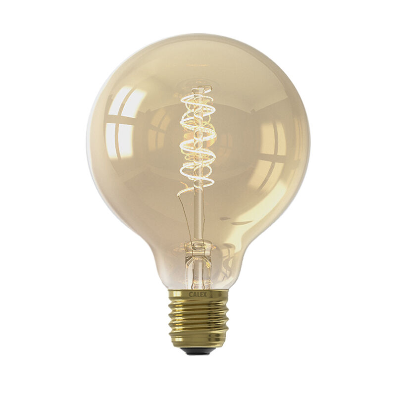 Dimbar Calex E27 LED lampa G95, 4w, 2200K