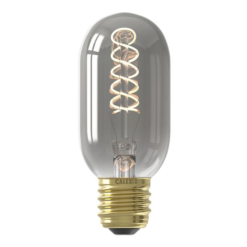 Dimbar Calex E27 rörlampa LED grå, 4W, 1800K