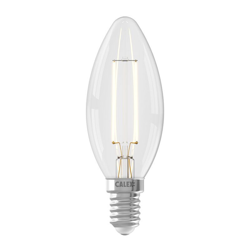 Dimbar Calex E14 kronljuslampa LED 3,5W, 2700K