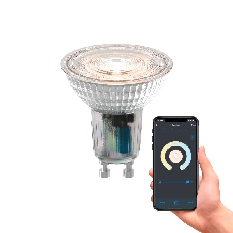 Calex smart LED lampa GU10 4,9W, 2200-4000K