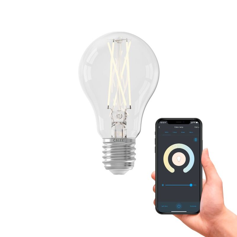 Calex smart LED lampa E27 7W, justerbar ljusfärg