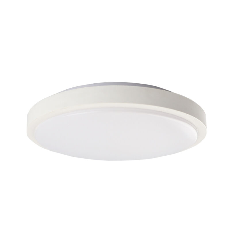 Vit modern plafond plast, Kos, 22W, 3000K LED