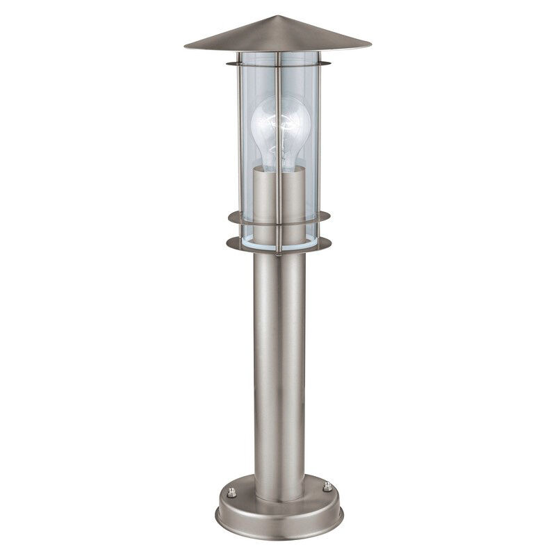 Silver modern utelampa rostfritt stål, Arabella, IP44
