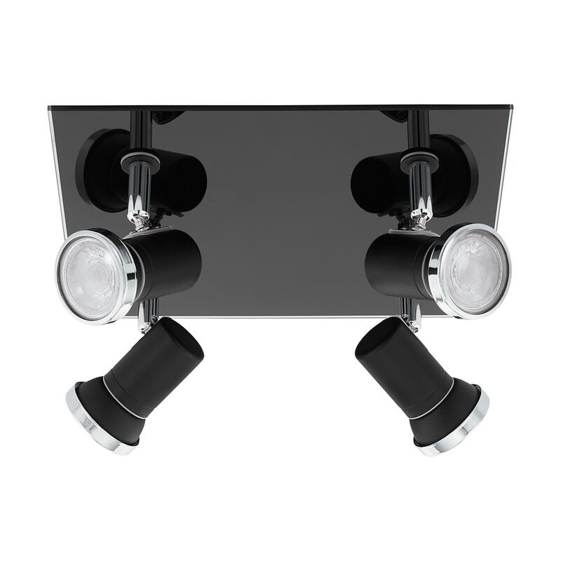 Krom modern spotlight tak stål, Jasmijn, IP44