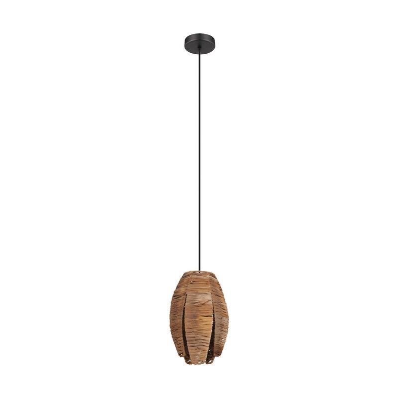 Trä fönsterlampa brun, Joyca