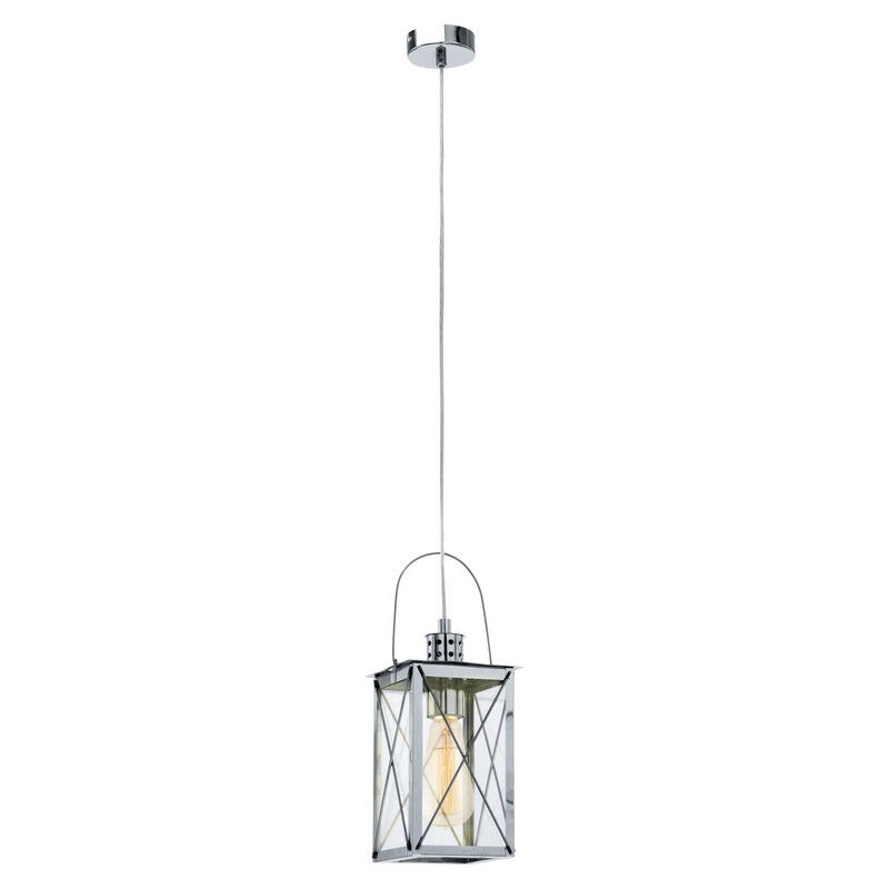 Krom vintage fönsterlampa metall, Abderrahim
