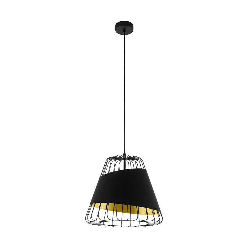 Svart retro fönsterlampa metall, Joost