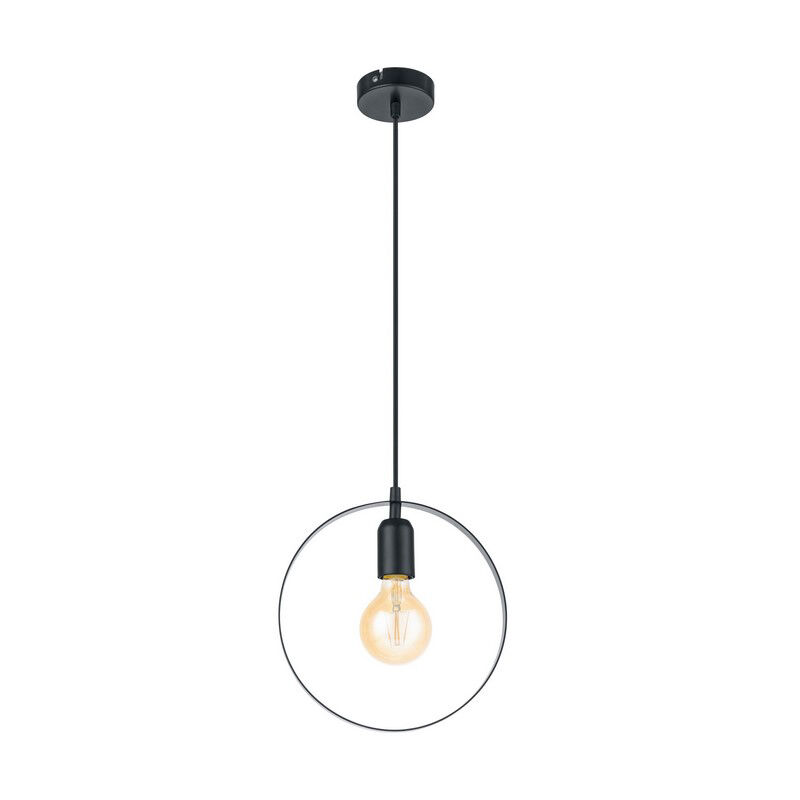 Svart retro fönsterlampa metall, Aida