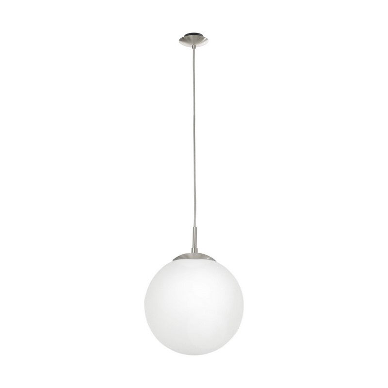 Nickel modern fönsterlampa glas, Dave