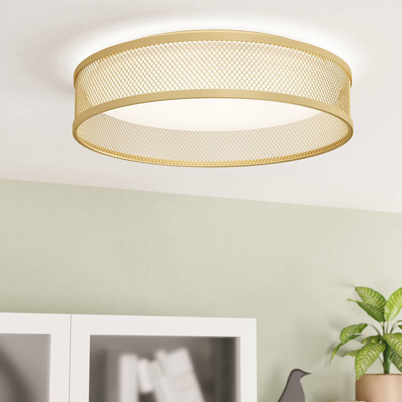 Mässing plafond stål, Jolene, 20W, 3000K LED