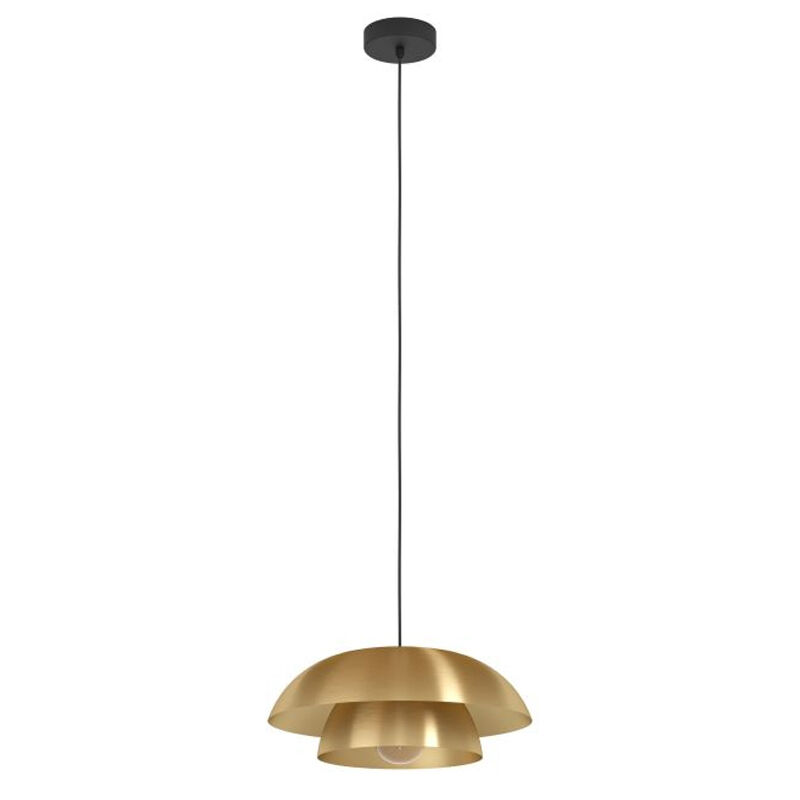 Guld modern fönsterlampa stål, Chuck