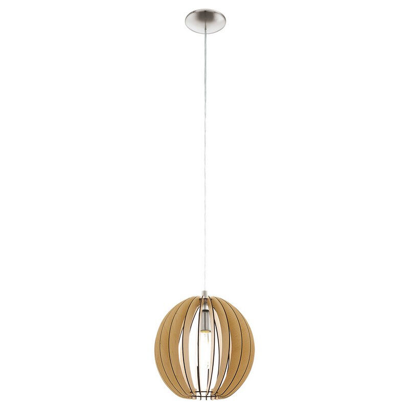 Rustik fönsterlampa trä, Bergama