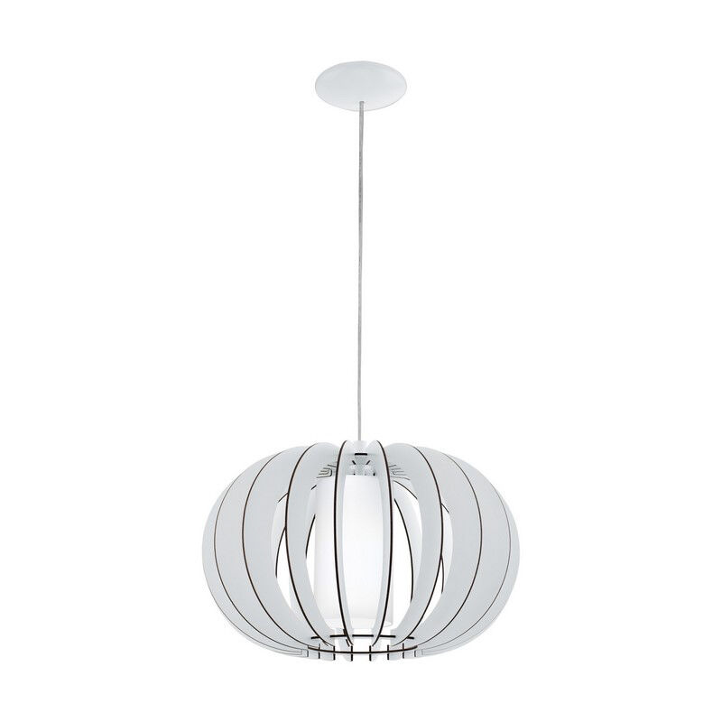 Vit rustik fönsterlampa trä, Kiran