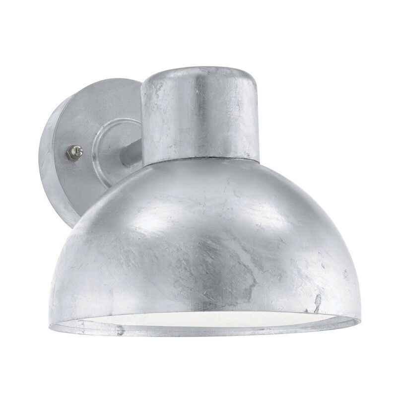 Silver utelampa plast, Bessel, IP44