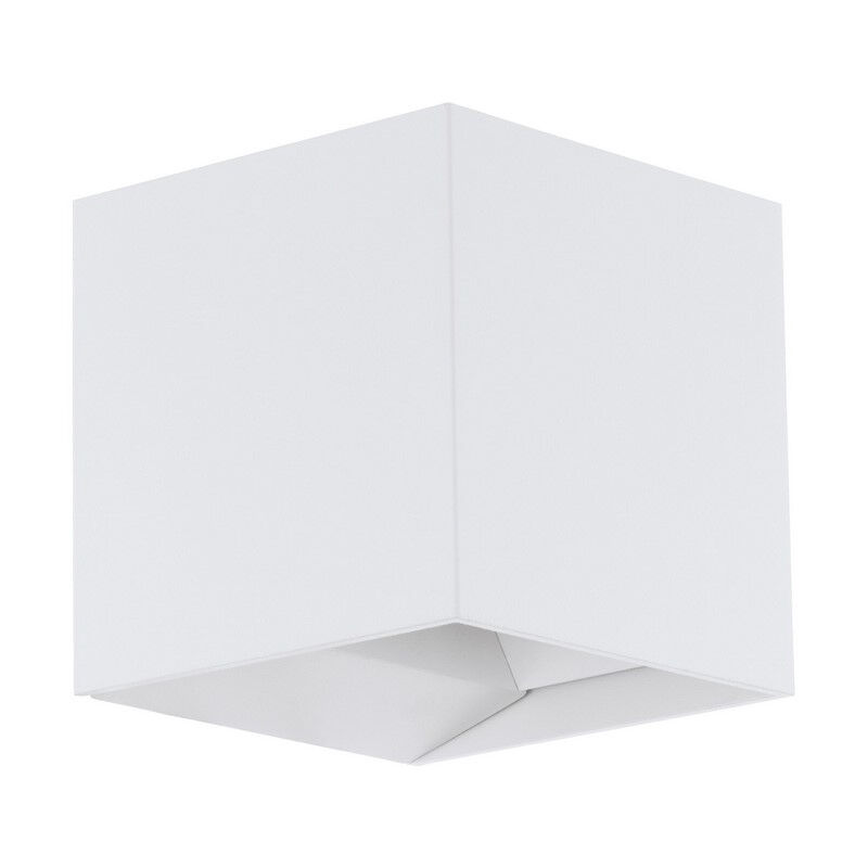 Vit modern utelampa aluminium, Owen, IP54