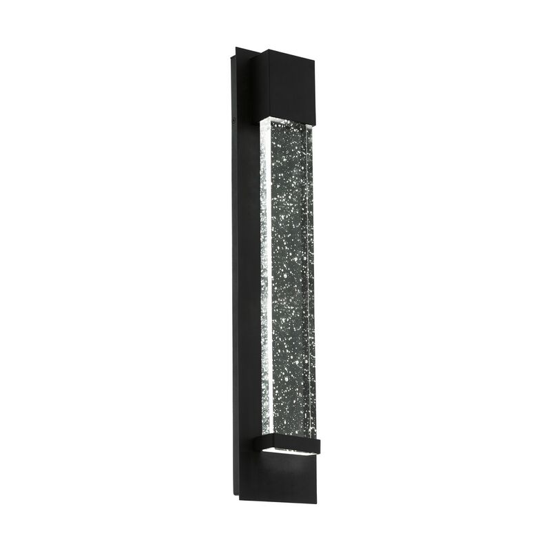 Svart modern utelampa aluminium, Yvanca, 3W, 3000K LED, IP44