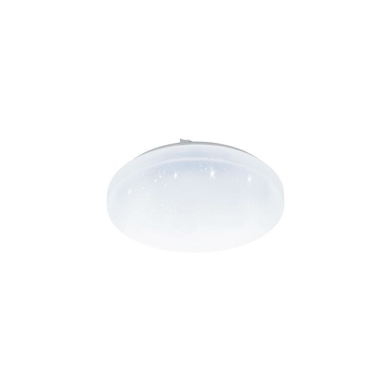 Vit plafond stål, Eloise, 12W, justerbar ljusfärg LED, IP44