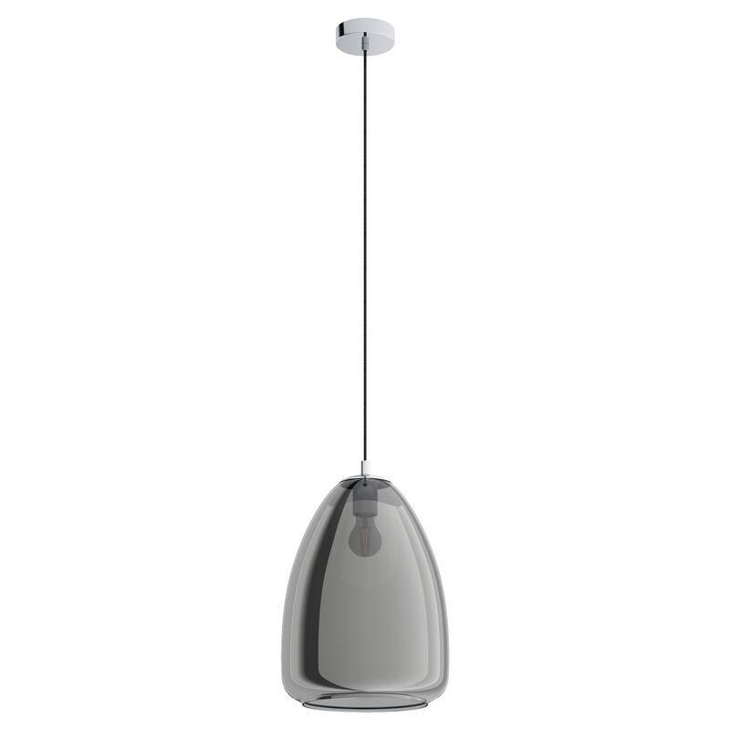 Krom design fönsterlampa glas, Fredericus