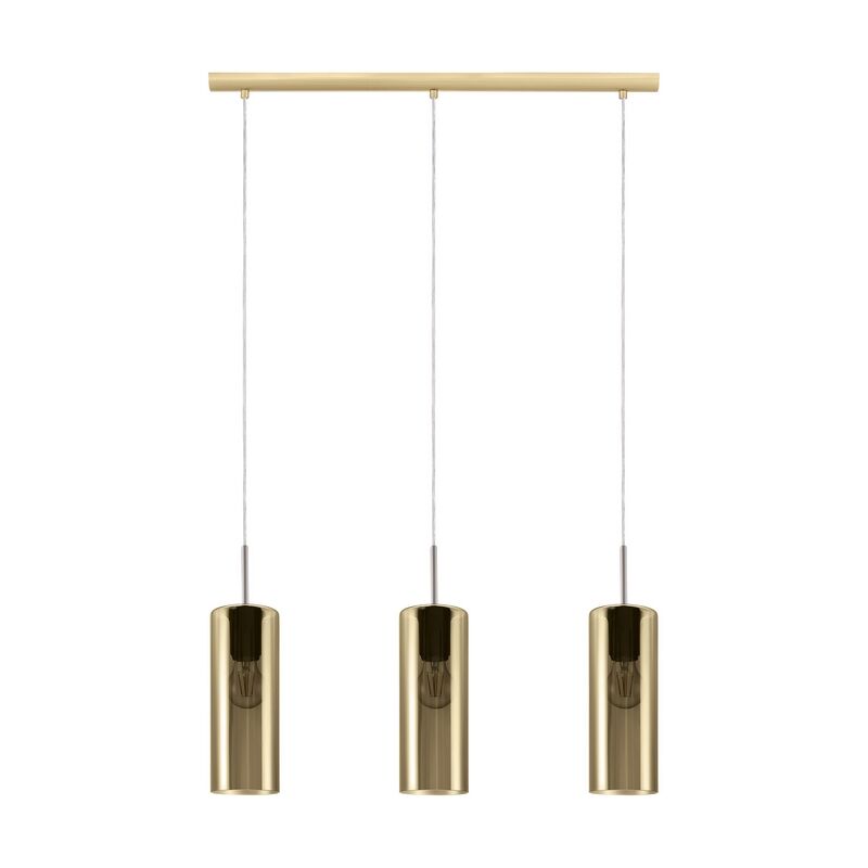 Guld design fönsterlampa glas, Tino