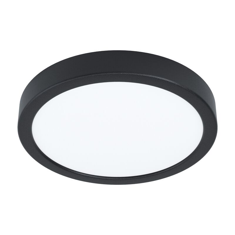 Svart taklampa stål, Pascale, 16W, 3000K LED