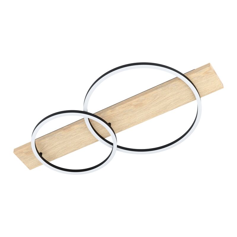 Trä plafond brun, Annebel, 12W, 3000K LED