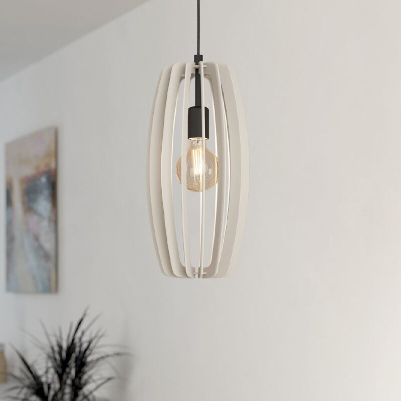 Trä fönsterlampa grå, Wilko