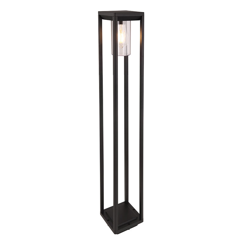 Svart modern utelampa plast, Vildan, IP44