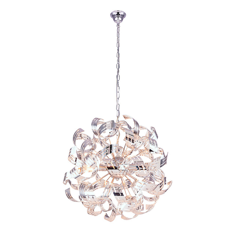 Krom design fönsterlampa metall, Teake