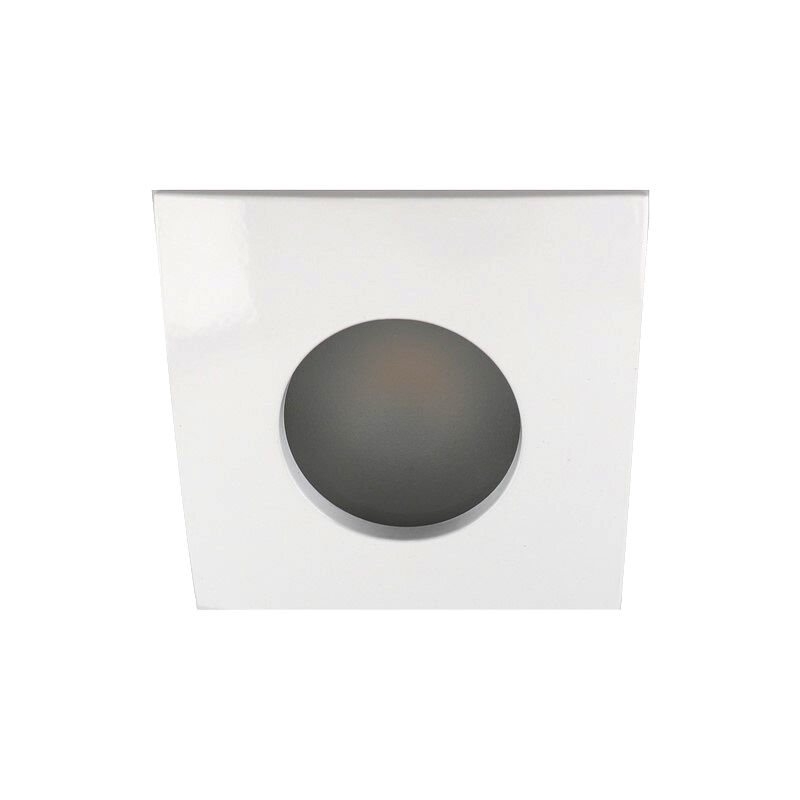 Aluminium infälld spotlight badrum vit, Pelle, IP44