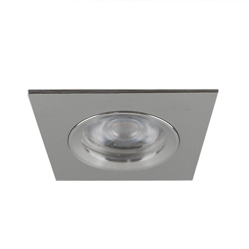 Aluminium infälld spotlight grå, Mert